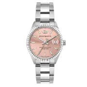 Philip Watch Swiss Made Caribe Pink 35mm Women's Watch