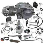 Lifan 150cc 4-Stroke Kick Start Engine Motor Kit Wiring Harness fr Dirt Pit Bike