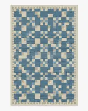 200' x 290' | Machine Washable Runner Rug | Kid & Pet Friendly | Indoor Rug | Blake Blue Rug | Ruggable
