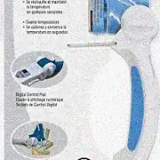 PetitePress Mini Iron - Compact & Portable in White