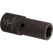Sunex 2705 1/2" Drive 17mm x 21mm Deep Flip Socket, CR-MO Steel