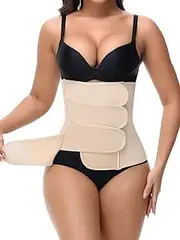 [SHAPSHE] Waist Trainer for Women Postpartum Recovery Wrap Waist Cincher Corset Shapewear Belly Band