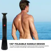 USB Charging Men Electric Back Hair Removal Back Razor Body Shaver Long Handle
