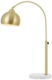 Afelem 9119-TL Orb Table Lamp W/ Metal Globe 9"wx30"h 1-60w Edison Bulb (9119tl)