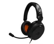 4Gamers C6-100 Gaming Headset - Black and Orange