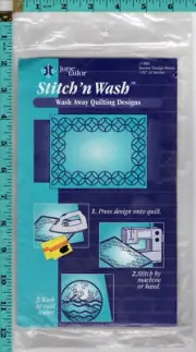 Border Design-Petals June Tailor Stitch'n Wash™ Wash Away Quilting Design JT-885