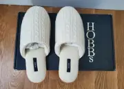 Brand New In Box Hobbs Luxury Cashmere and Silk Womens Slippers
