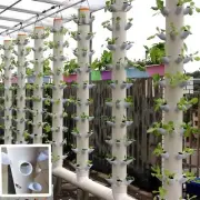 Diy Set Hydroponic Pots Vertical Tower Growing System Soilless Device Farm