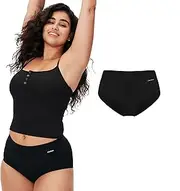 [My Siesta] Classic Full Brief Period Underwear - Heavy Absorbency - Leakproof Period Undies - Discreet Reusable Menstrual Panties