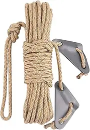 Ultralighht Tent Cords - Camping Guylines Ropes | Outdoor Rope Tarp | Tent Rope Parachute Cord | 32.8ft 5mm Reflective Cord | Heavy Duty Outdoor Gear Camping Accessories for Tent, Canopy, Shelter