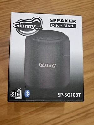 JVC Gumy Mini Speaker Black Wireless Bluetooth Portable Lightweight Compact