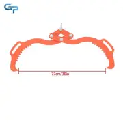 30 Inch Heavy Duty 2 Claw Timber Log Lifting Tongs For Timber Log Claw Hook Red