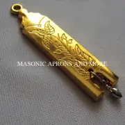 Craft Lodge Officers Collar Jewel (Junior Warden)(Gilt)(MA4452)