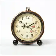 Vintage Aralm Clock Table Desk Wall Clock Retro Rural Style Decorative Home Decor Clock