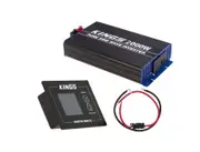 Kings 2000W Pure Sine Wave Inverter + Inverter Power Cables + Inverter Remote Display