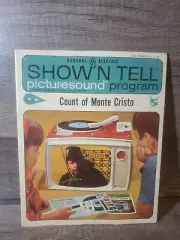 Vintage SHOW’N TELL Picture Sound Program Count of Monte Cristo