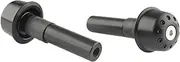 2X Motorcycle Bar Ends Motorcycle Bar Ends Plug Rustproof for 13-20mm Hnadlebar Replacement Handle Bar Cap End Plugs