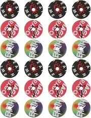 [SEWACC] 24 Pcs Aromatherapy Tablets Essential Oil Necklace Pad Essential Oil Refill Pad OUL Diffuser Round Vent Clips Air Freshener Record Player Air Conditioner Vintage