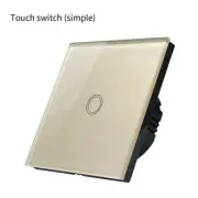 1 Gang Touch Dimmer Switch for Dimmable For LED and Incandescent Lights