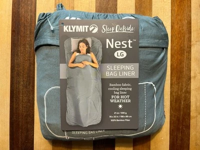 Klymit Nest Sleeping Bag Liner - Brand New. LG