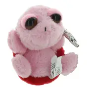 Russ Berrie Li'l Peepers Plush Pink Turtle Keychain/Backpack Clip (3 Inches)