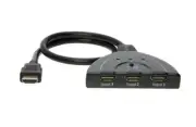3x1 3 Ports HDMI Switch Switcher Splitter Adapter for TV Monitor 3 Inputs 1 Out