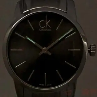 Calvin Klein CK K2G23161-小 手錶 經典 都會時尚極簡 鐵灰面 鋼帶 女錶