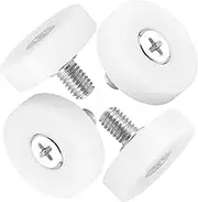 TOKIDNY 10pcs Replacement Drawer Wheels Furniture Pulleys Smooth Sliding Mechanism for Effortless Drawer Operation for Home Furniture Upgrade and Improvement