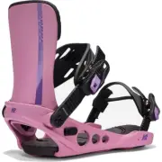 2025 K2 Meridian Women's Snowboard Bindings - Color: Pink - Medium *NEW IN BOX*