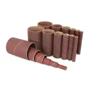 WEN 6510SPC Spindle Sanding Sleeves, Assorted Grits, 18-Pack