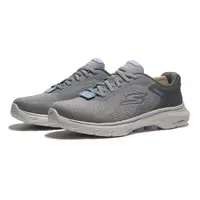 在飛比找Yahoo奇摩購物中心優惠-SKECHERS 休閒鞋 GO WALK 7 灰紫色 運動 
