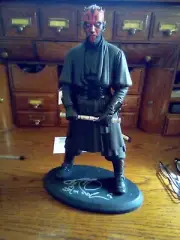 Darth Maul Star Wars Attakus statue Ray Park Signed