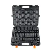 VEVOR 1/2" Drive Impact Socket Set, 65 Piece Socket Set Easy-to-Read Size