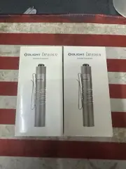Olight I3T EOS And I5T EOS Titanium Set Slim EDC AAA Flashlight