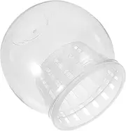 Clear Plastic Fish Bowl Hydroponic Planter Versatile Decorative Aquarium for Fish Aquatic Plants Elegant Table Centerpiece for Home Office for Small