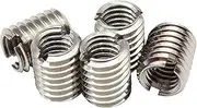 SecosAutoparts 5PCS Thread Adapters Sleeve Reducing Nut M8 8MM Male to M6 6MM Female Threaded REDUCERS Screw Sleeve Conversion Nut