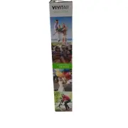 Vivitar Tripod Black Camera 62 Inch 3 Way Fluid Pan Head with Bubble Level