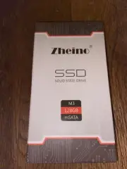 Zheino mSATA SSD 128GB M3 Internal Mini SATA SSD Drive 3D Nand Flash Solid State
