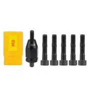 Pneumatic M8 Self-Locking Rivet Nut Gun Head with Replacement Mandrel Each 5p...