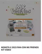 monsta x 7 FANCON kit UNOPENED BRAND NEW