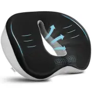 Memory Foam Seat Cushion, Pressure Relief Seat Cushion for Tailbone Pain, Ant...