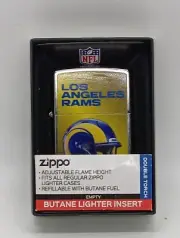 Zippo NFL Los Angeles Rams 48437 "Double Torch" refillable Butane Lighter