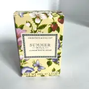 NEW Crabtree & Evelyn SUMMER HILL Scented Bath Soap 3.5oz