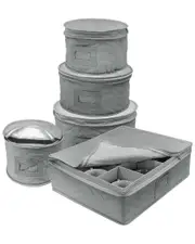 Sorbus 5pc Dinnerware Storage