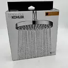 KOHLER K-76464-G-2BZ Awaken 1.75 GPM Rain Shower Head, with MasterClean, BRONZE