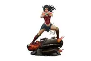 19.75" Wonder Woman Saving The Day Premium Format Statue