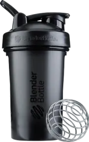 Blender Bottle Classic Shaker V2 (New & Improved) 600ml - Black