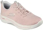 [Skechers] Womens Go Walk Arch Fit Unify Light Pink Athletic Shoes 5 Standard Running Shoes