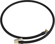 Gatuida 60cm Flexible Rubber Car Wheels Stem Extensions Hose Fit Inflatable Extender