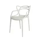 Set of 4 - Philippe Starck Replica Masters Dining Armchair - White
